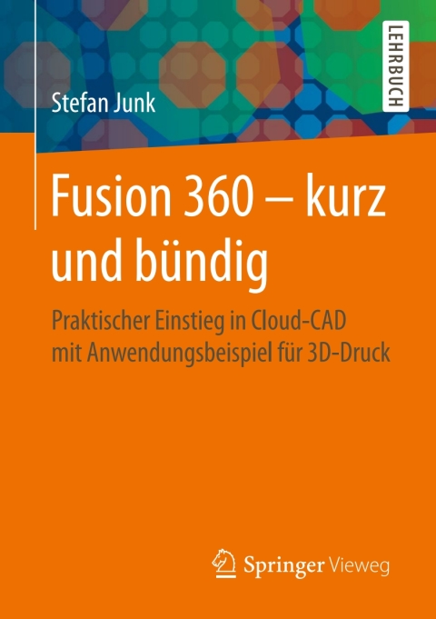 Cover image for book Fusion 360 – kurz und bündig