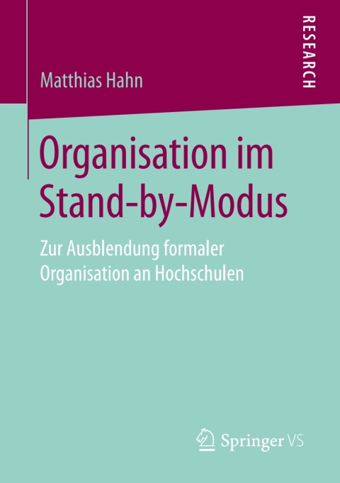 Cover image for book Organisation im Stand-by-Modus
