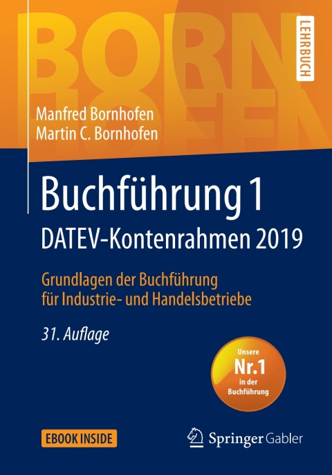 Cover image for book Buchführung 1 DATEV-Kontenrahmen 2019