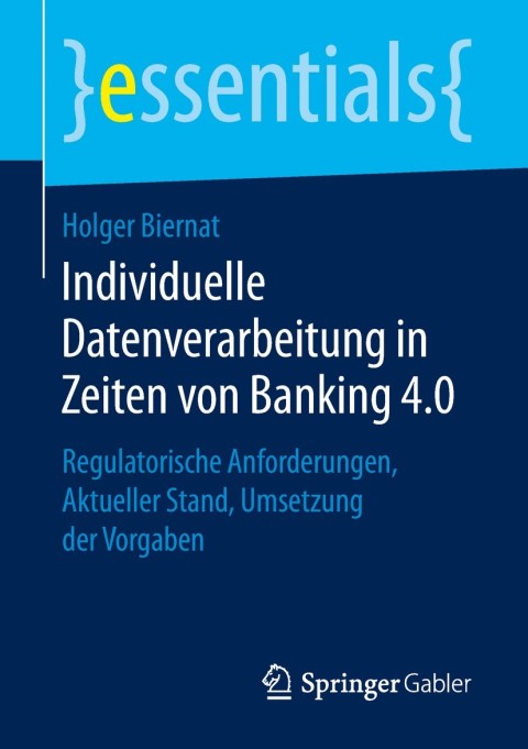 Cover image for book Individuelle Datenverarbeitung in Zeiten von Banking 4.0