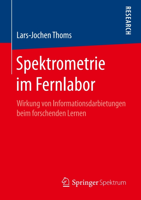 Cover image for book Spektrometrie im Fernlabor