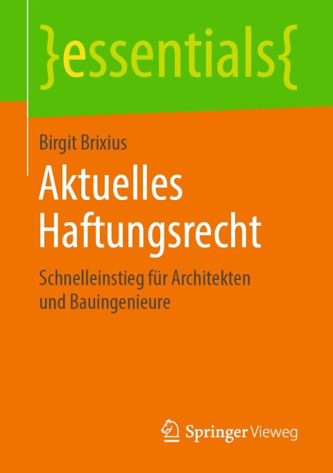 Cover image for book Aktuelles Haftungsrecht