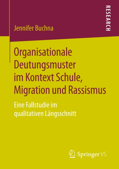 Cover image for book Organisationale Deutungsmuster im Kontext Schule, Migration und Rassismus