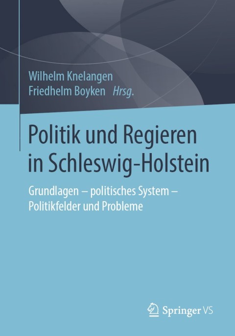 Cover image for book Politik und Regieren in Schleswig-Holstein