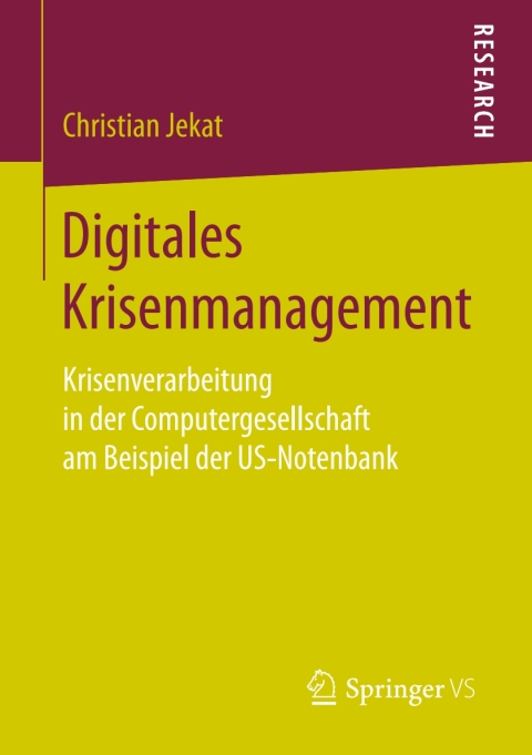 Cover image for book Digitales Krisenmanagement