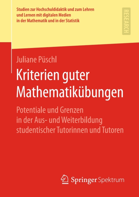 Cover image for book Kriterien guter Mathematikübungen