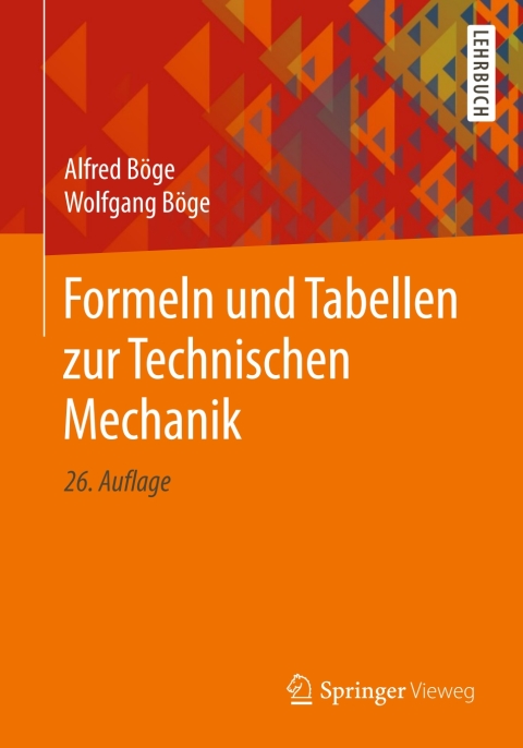 Cover image for book Formeln und Tabellen zur Technischen Mechanik