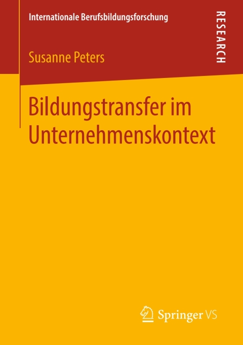 Cover image for book Bildungstransfer im Unternehmenskontext