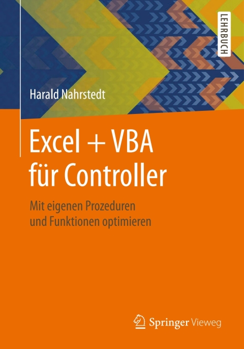 Cover image for book Excel + VBA für Controller