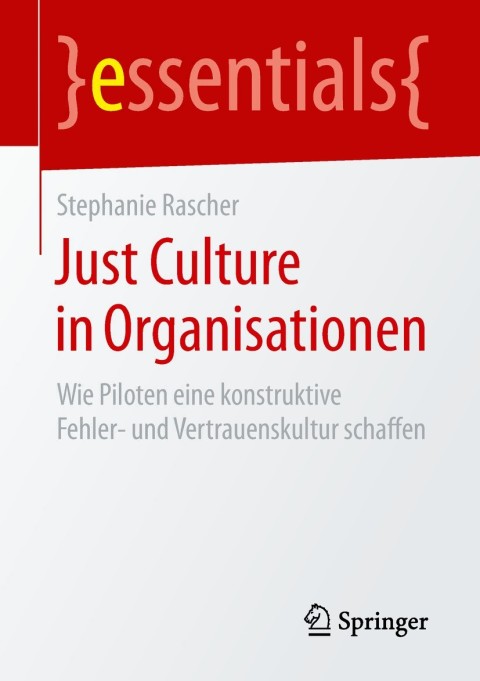 Cover image for book Just Culture in Organisationen