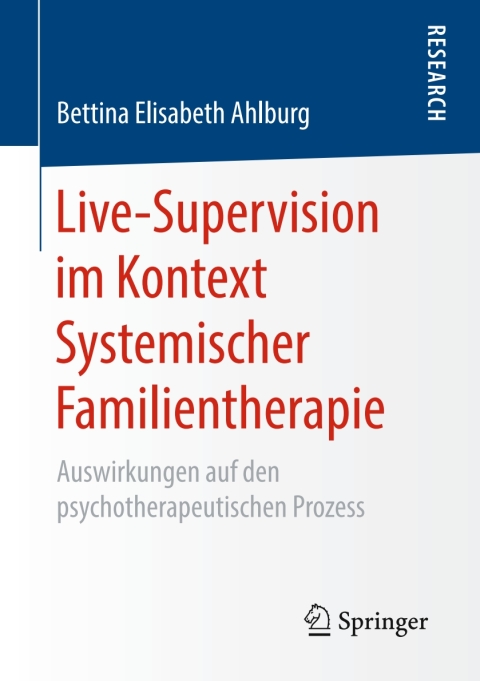 Cover image for book Live-Supervision im Kontext Systemischer Familientherapie