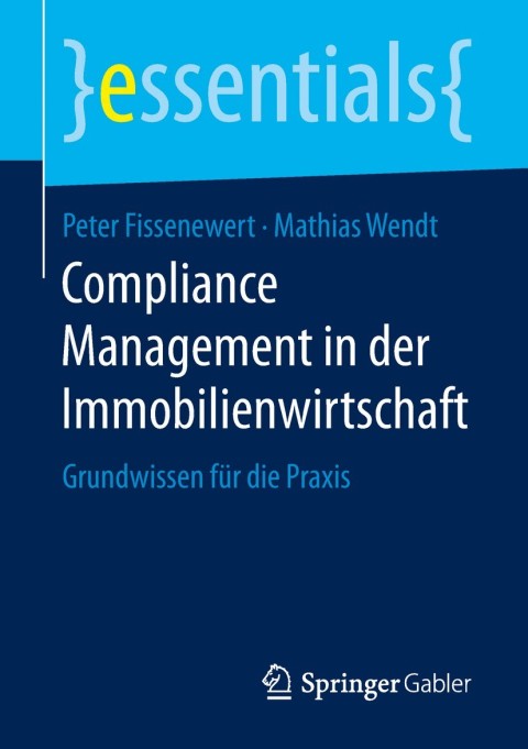 Cover image for book Compliance Management in der Immobilienwirtschaft