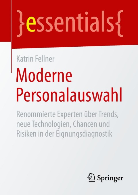 Cover image for book Moderne Personalauswahl