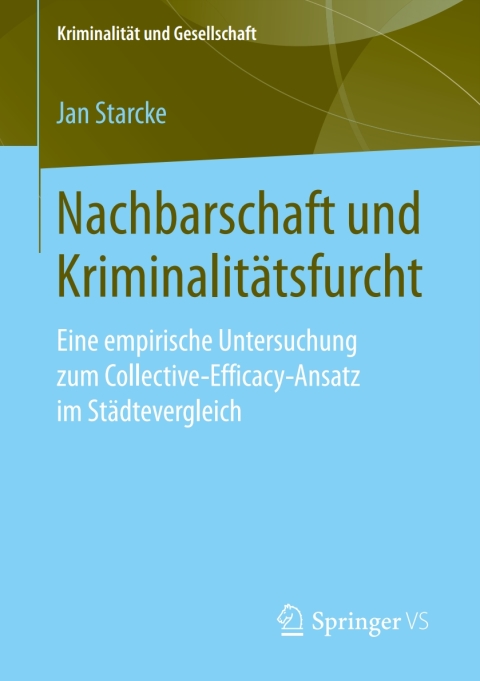 Cover image for book Nachbarschaft und Kriminalitätsfurcht