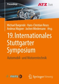 Cover image: 19. Internationales Stuttgarter Symposium 9783658259389