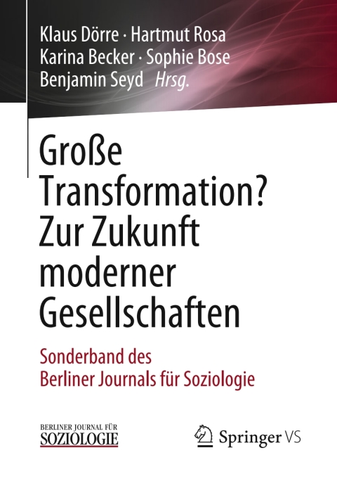 Cover image for book Große Transformation? Zur Zukunft moderner Gesellschaften