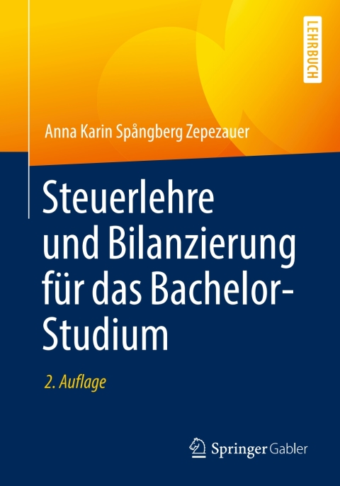 Cover image for book Steuerlehre und Bilanzierung für das Bachelor-Studium