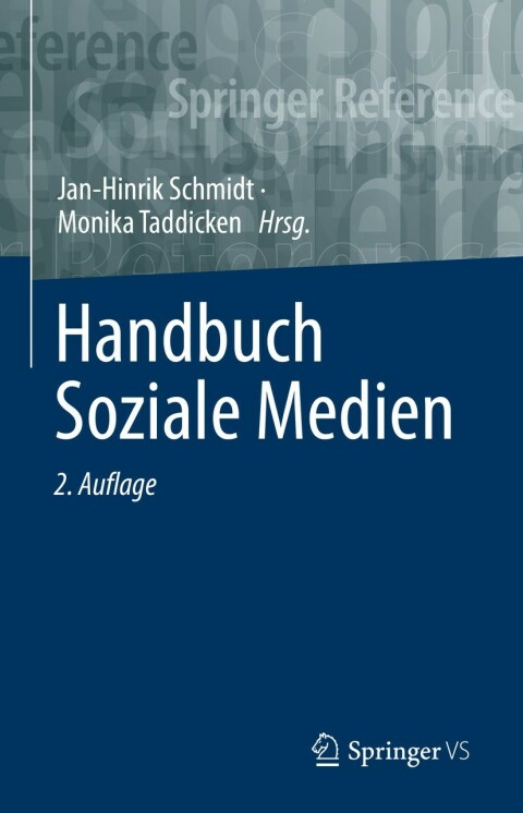 Cover image for book Handbuch Soziale Medien