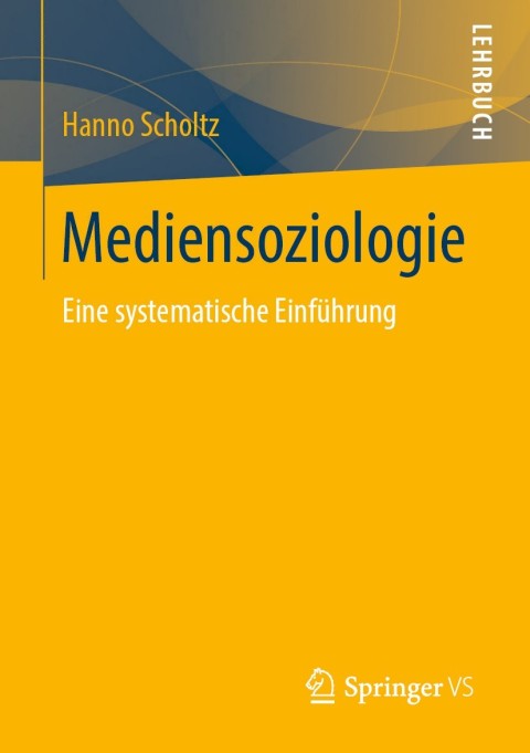 Cover image for book Mediensoziologie
