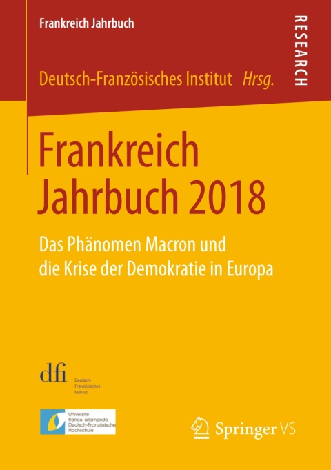Cover image for book Frankreich Jahrbuch 2018