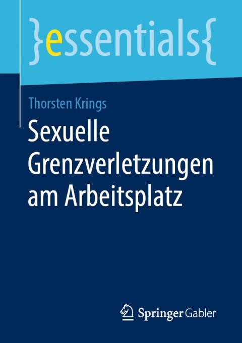 Cover image for book Sexuelle Grenzverletzungen am Arbeitsplatz