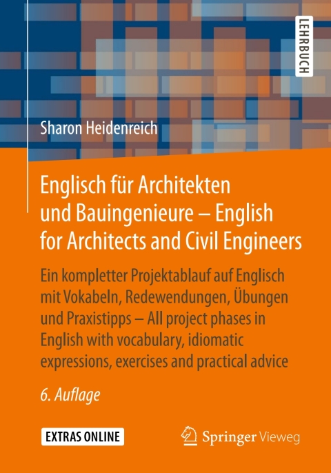 Cover image for book Englisch für Architekten und Bauingenieure - English for Architects and Civil Engineers