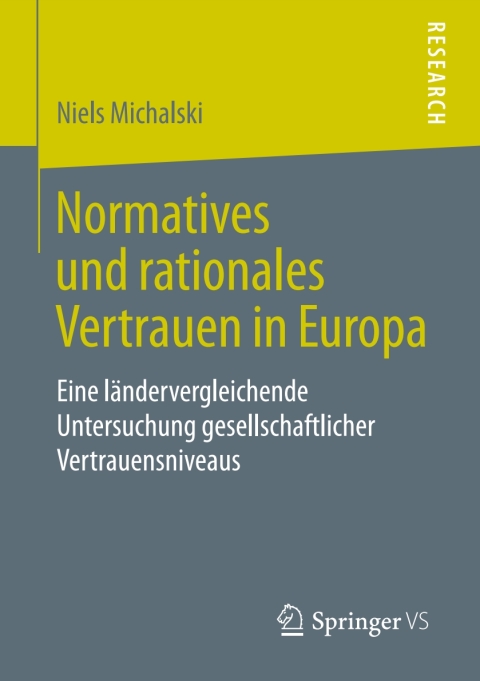Cover image for book Normatives und rationales Vertrauen in Europa