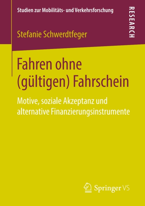 Cover image for book Fahren ohne (gültigen) Fahrschein
