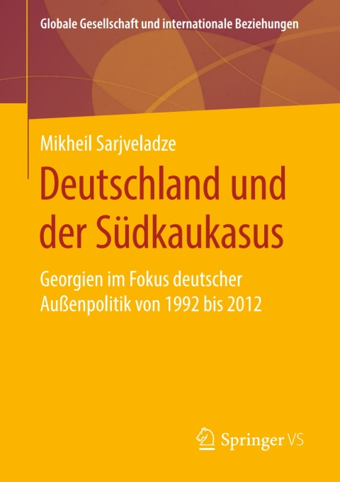 Cover image for book Deutschland und der Südkaukasus