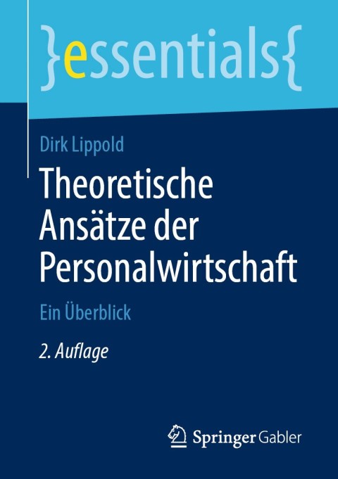 Cover image for book Theoretische Ansätze der Personalwirtschaft