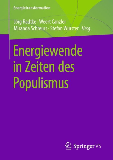 Cover image for book Energiewende in Zeiten des Populismus