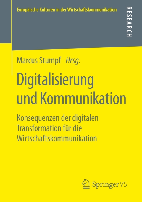 Cover image for book Digitalisierung und Kommunikation