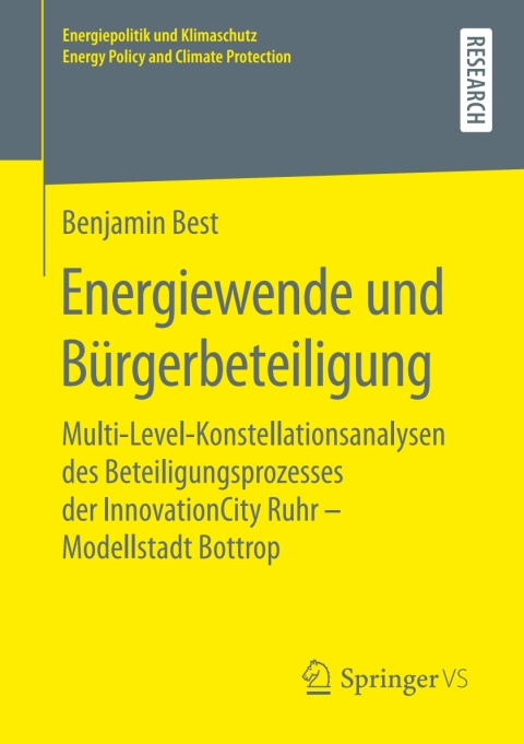 Cover image for book Energiewende und Bürgerbeteiligung