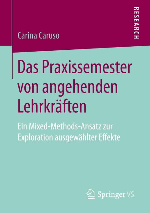 Cover image for book Das Praxissemester von angehenden Lehrkräften