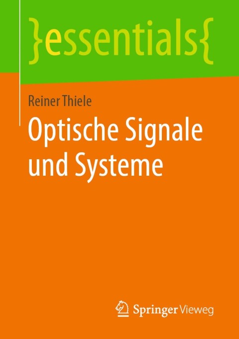 Cover image for book Optische Signale und Systeme