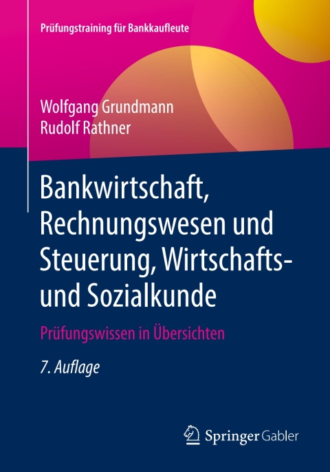 Cover image for book Bankwirtschaft, Rechnungswesen und Steuerung, Wirtschafts- und Sozialkunde