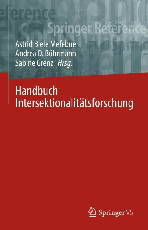 Cover image for book Handbuch Intersektionalitätsforschung