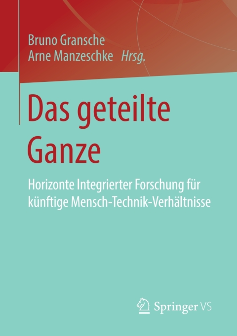 Cover image for book Das geteilte Ganze