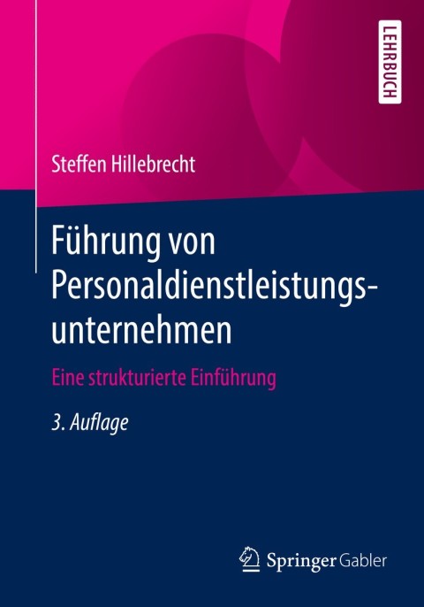 Cover image for book Führung von Personaldienstleistungsunternehmen