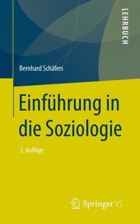 Cover image for book Einführung in die Soziologie