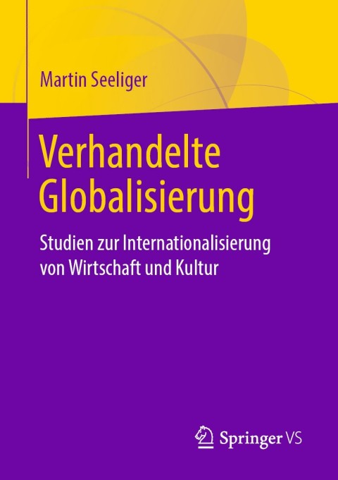 Cover image for book Verhandelte Globalisierung