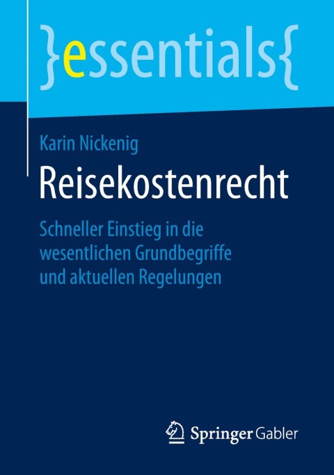 Cover image for book Reisekostenrecht