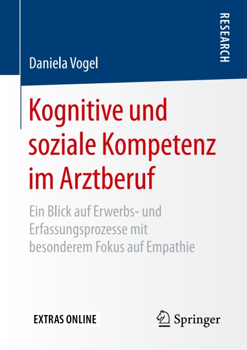 Cover image for book Kognitive und soziale Kompetenz im Arztberuf