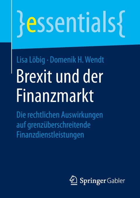 Cover image for book Brexit und der Finanzmarkt