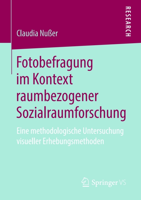 Cover image for book Fotobefragung im Kontext raumbezogener Sozialraumforschung