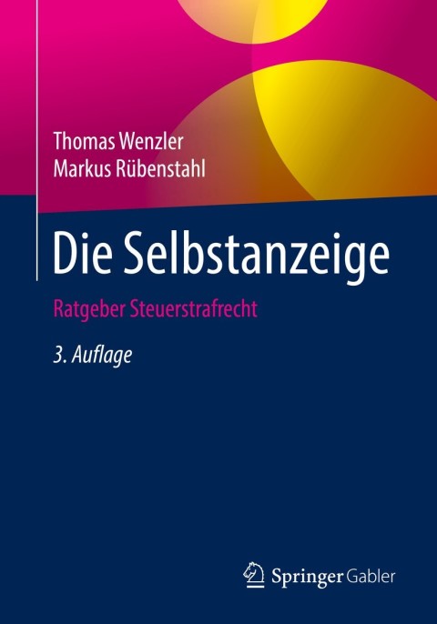 Cover image for book Die Selbstanzeige