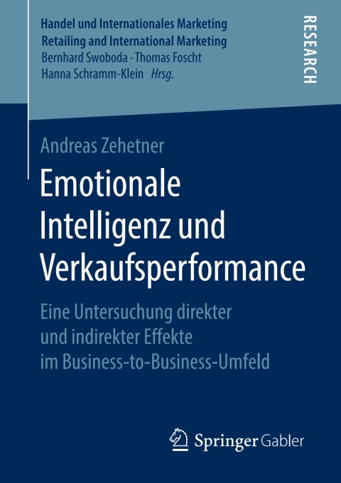 Cover image for book Emotionale Intelligenz und Verkaufsperformance