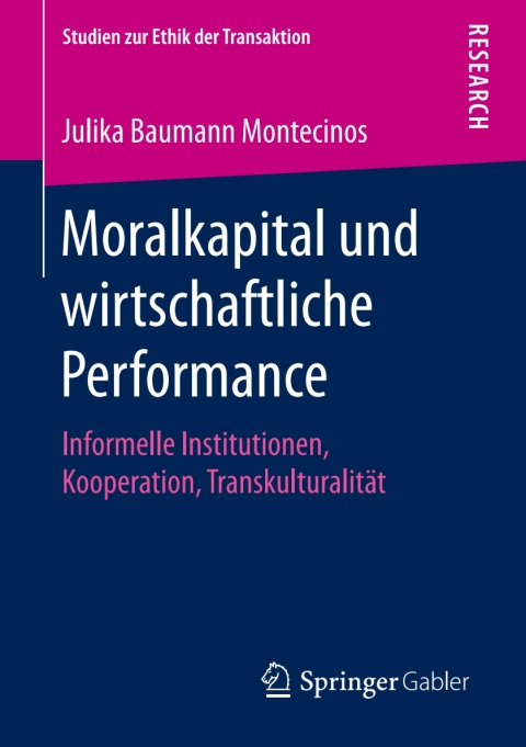 Cover image for book Moralkapital und wirtschaftliche Performance