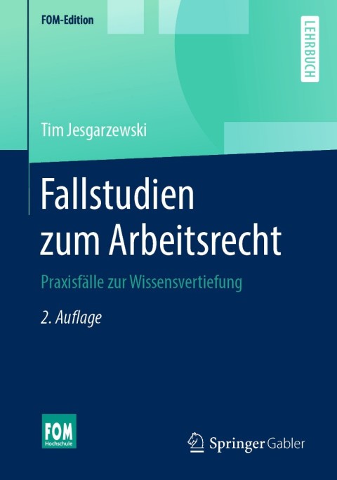 Cover image for book Fallstudien zum Arbeitsrecht