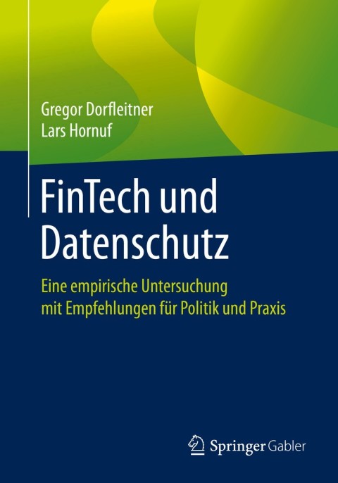 Cover image for book FinTech und Datenschutz